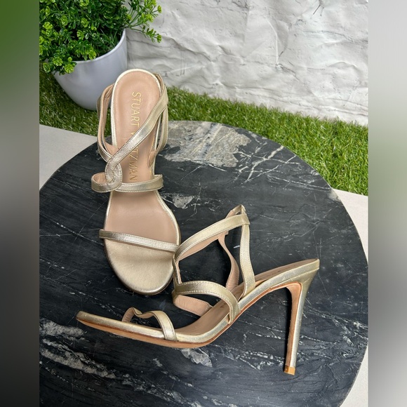 Stuart Weitzman
Women's Soiree 100 High Heel Sandals Metallic finish size 8 - Picture 8 of 16